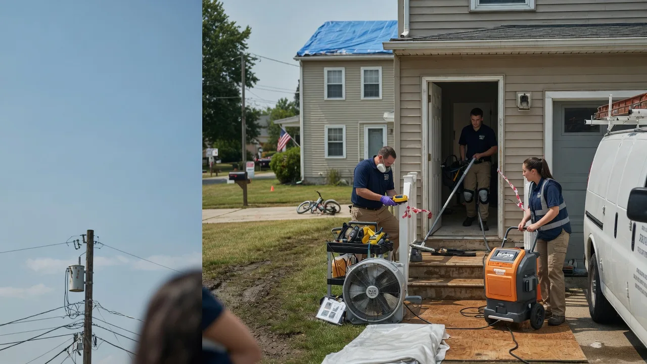 Water Damage Repair in Saint David, IL near me